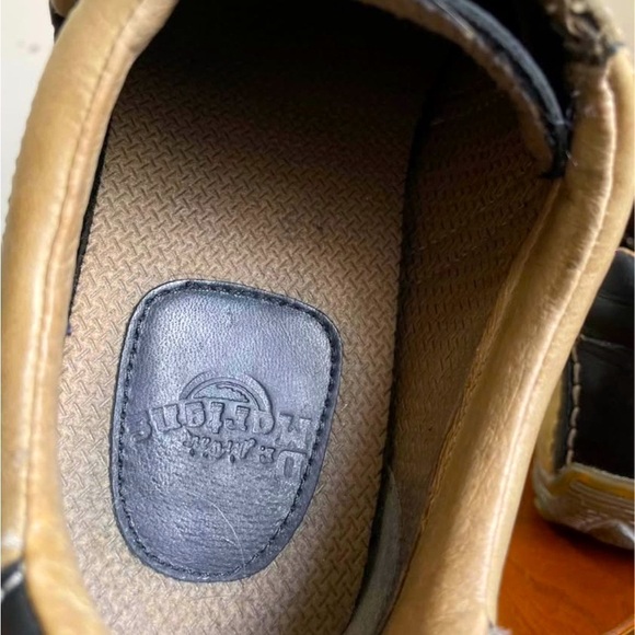 Vintage Unisex Dr. Martens 8B25 Tan Leather Comfort Walking Shoes | US 7 - Picture 8 of 8